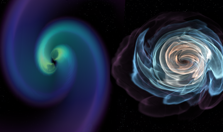 Detectan ondas gravitacionales provenientes de la colisión de dos estrellas de neutrones